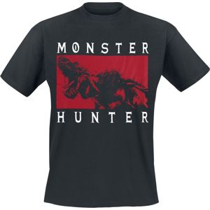 Monster Hunter World - Cover tricko černá