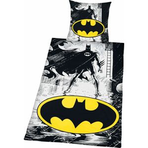 Batman Comic Ložní prádlo bílá/žlutá/cerná