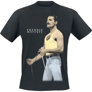 Queen Freddie Mercury - Portrait tricko černá