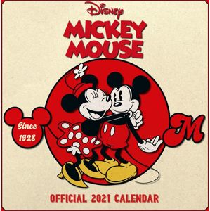 Mickey & Minnie Mouse Nástěnný kalendář 2021 Nástenný kalendár vícebarevný