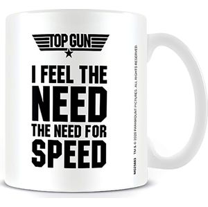 Top Gun The Need For Speed Hrnek bílá