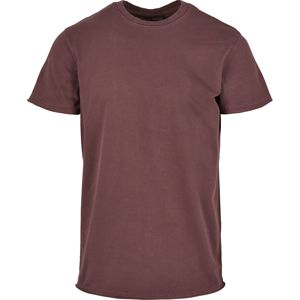 Urban Classics Basic tričko s neukončenými lemy Tričko bobulová