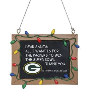 NFL Green Bay Packers - Tafelschild Vánocní ozdoba - koule vícebarevný