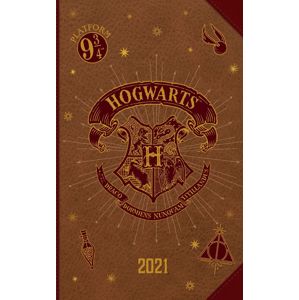 Harry Potter A5 diář 2021 - Hogwarts diár vícebarevný
