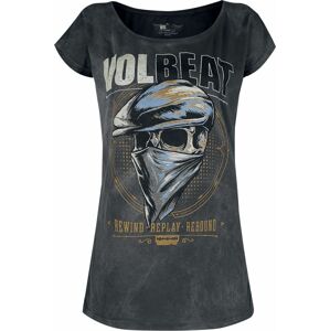 Volbeat Bandana Skull Dámské tričko šedá
