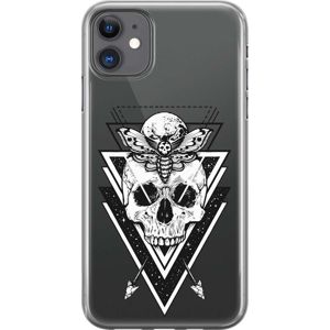 Finoo Sacred Tri Skull - iPhone kryt na mobilní telefon bílá/cerná