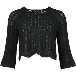 Only Onlnola Life 3/4 Pullover Knit Pletený svetr černá