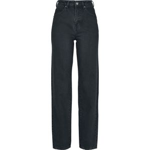 Urban Classics Dámské rovné džíny s vysokým pasem Dámské džíny černá