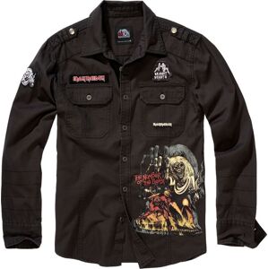 Iron Maiden Luis Vintage Shirt Košile černá