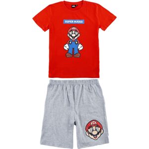 Super Mario Kids - Pose Dětská pyžama červeno-šedá