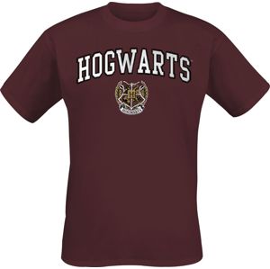Harry Potter Hogwarts Tričko bordová