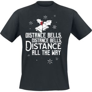 Distance Bells tricko černá