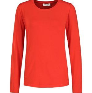 Sublevel Dámské tričko s dlouhými rukávy dívcí triko s dlouhými rukávy červená