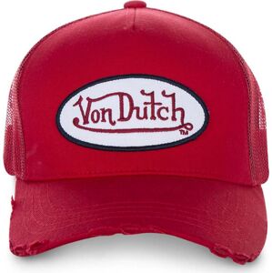 Von Dutch Baseballová čepice VON DUTCH se síťovinou Baseballová kšiltovka červená
