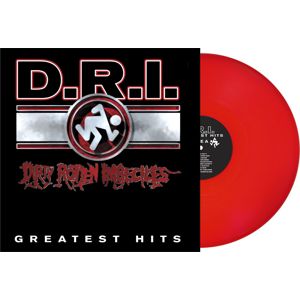 D.R.I. Greatest hits LP červená