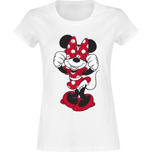 Mickey & Minnie Mouse Minnie - Bow Over Eyes Dámské tričko bílá