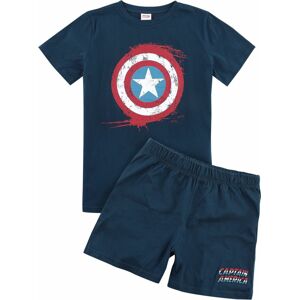Captain America Kids - Shield Dětská pyžama modrá