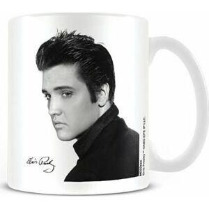 Elvis Presley Portrait Hrnek bílá/cerná