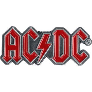 AC/DC Red Logo Odznak červená