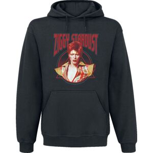 David Bowie Ziggy Stardust Mikina s kapucí černá