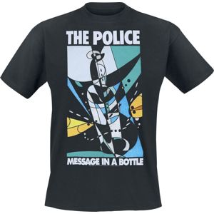 The Police Message In A Bottle tricko černá