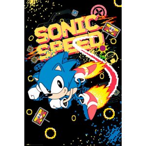 Sonic The Hedgehog Sonic Speed plakát vícebarevný