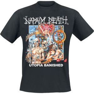 Napalm Death Utopia Banished Tričko černá