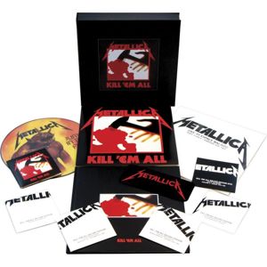 Metallica Kill 'Em All 3-LP & LP s potiskem & 5-CD & DVD & kniha standard