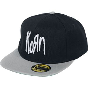 Korn 3D Logo - Snapback Cap kšiltovka černá