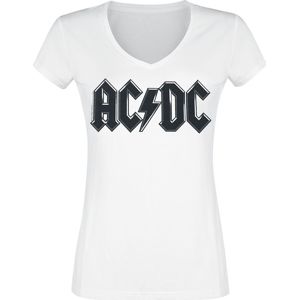 AC/DC Logo - Black dívcí tricko bílá