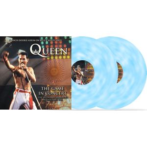 Queen The game in concert - The legendary broadcast Buenos Aires 1981 2 x 10 inch-MAXI modrá/bílá