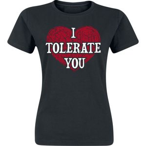 I Tolerate You Dámské tričko černá