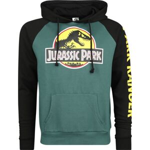 Jurassic Park Logo - Park Ranger Mikina s kapucí vícebarevný
