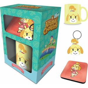 Animal Crossing Isabelle - Geschenk-Set Fan balícek vícebarevný