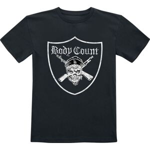 Body Count Gunner Pirate Shield detské tricko černá
