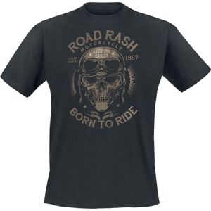 Gasoline Bandit Road Rash Tričko černá