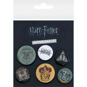 Harry Potter Mix Sada odznaku vícebarevný