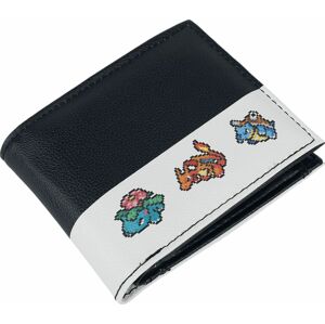 Pokémon Pixel Starter Peněženka cerná/bílá