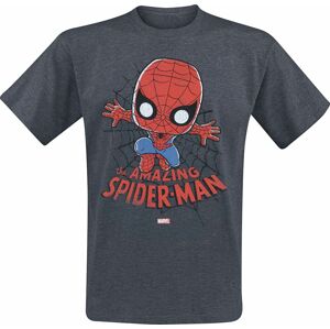 Funko Marvel - The Amazing Spiderman Tričko šedá