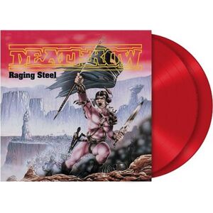 Deathrow Raging steel 2-LP červená