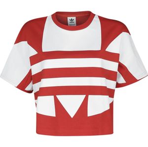 Adidas Tričko LRG Logo dívcí tricko červená