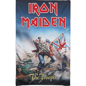 Iron Maiden The trooper Textilní plakát vícebarevný