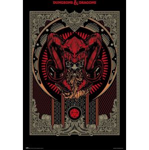 Dungeons and Dragons Player's Handbook plakát vícebarevný