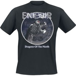 Einherjer Dragons Of The North Tričko černá