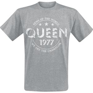 Queen Champions Tričko smíšená svetle šedá