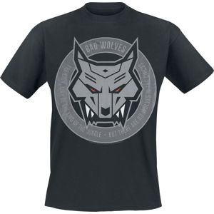 Bad Wolves Lion Transformer Tričko černá