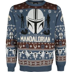 Star Wars The Mandalorian - Bounty Hunter Pletený svetr vícebarevný