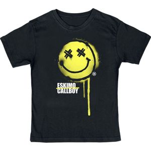 Eskimo Callboy Metal-Kids - Spray Smile detské tricko černá