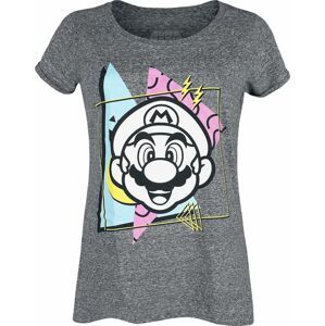 Super Mario Neon Dámské tričko prošedivelá