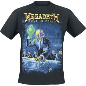 Megadeth Rust in peace Tričko černá